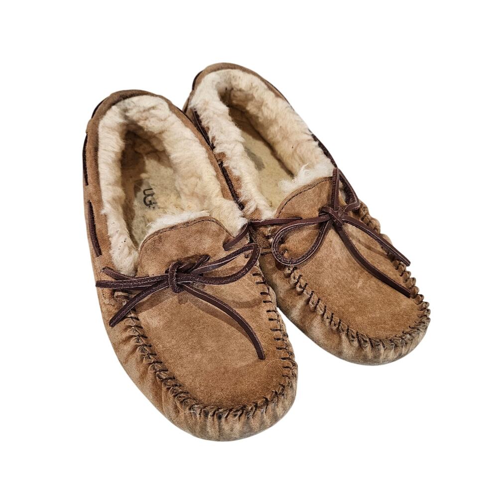 Women's Moccasin Style Slippers by UGG, Size 6